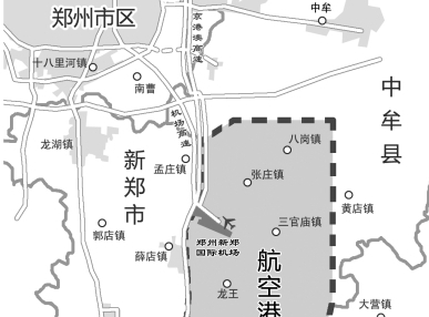 郑州航空港区最新地图，揭示区域发展的新面貌